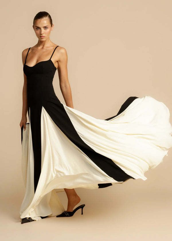 Arcina Ori - Paloma Dress - Black & White