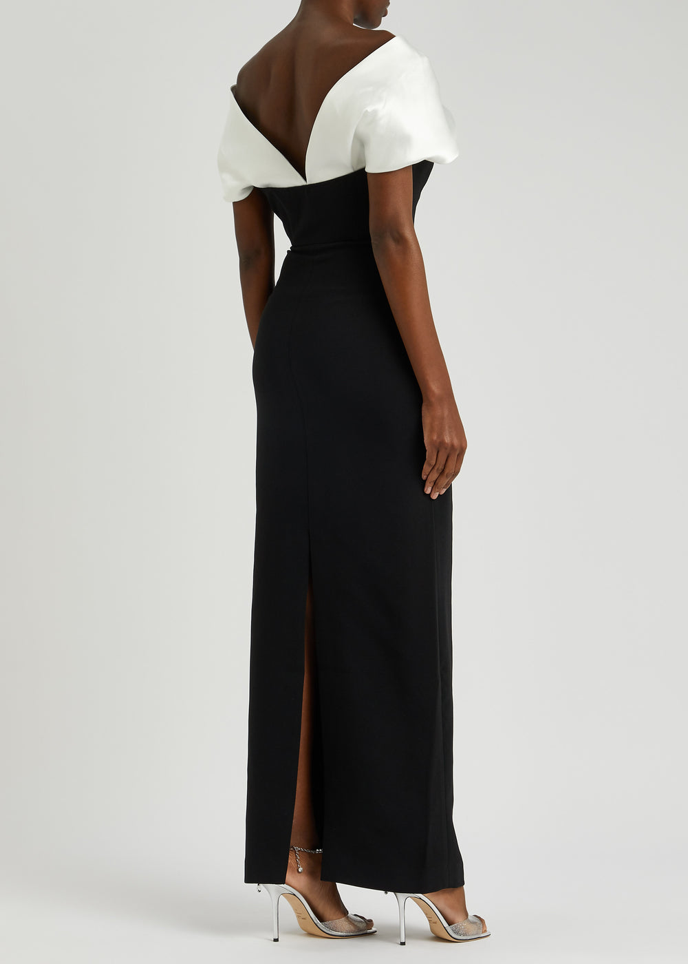 Solace - Dakota Maxi Dress - Black & White