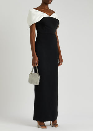 Solace - Dakota Maxi Dress - Black & White