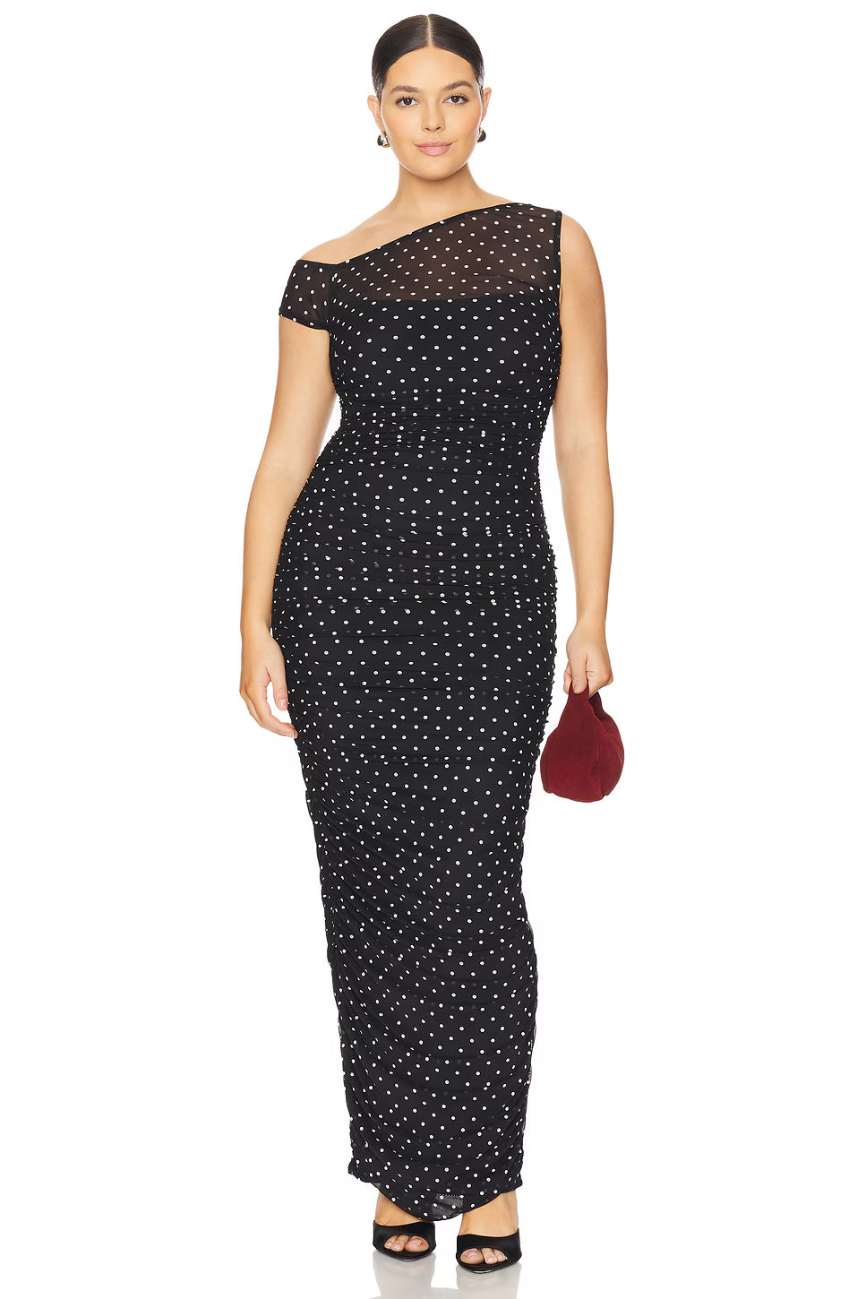 AFRM - Biona Maxi Dress - Noir Dot