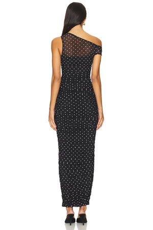 AFRM - Biona Maxi Dress - Noir Dot
