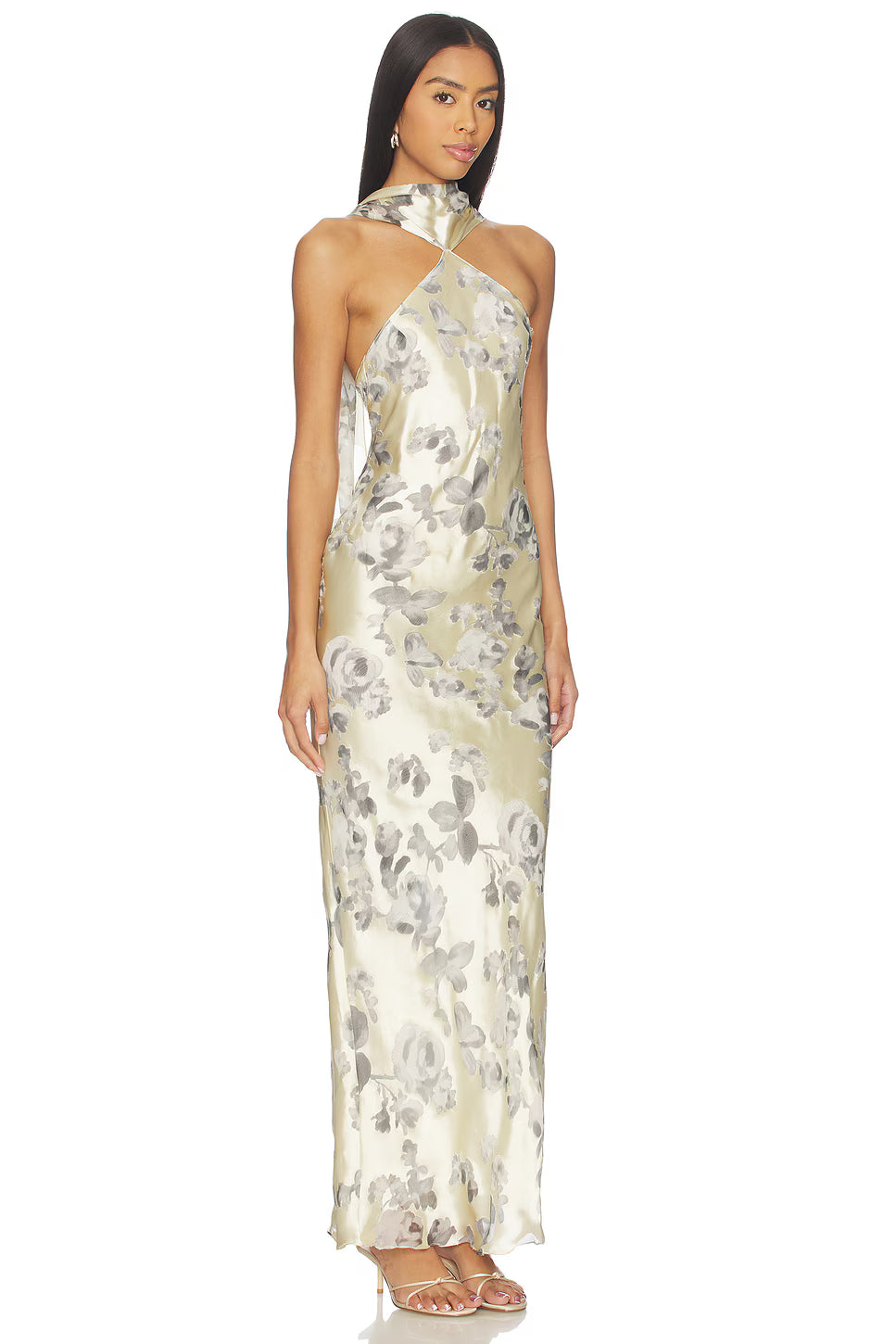 Amanda Uprichard - Ashton Maxi Dress - Snow Petal