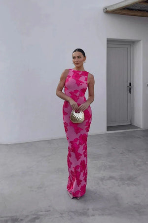SLA The Label - July Dress - Pink