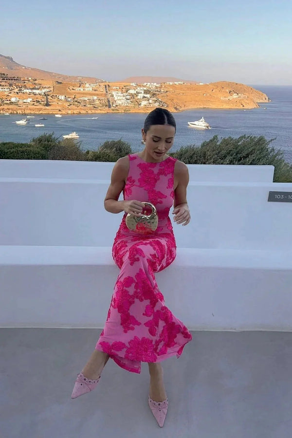 SLA The Label - July Dress - Pink