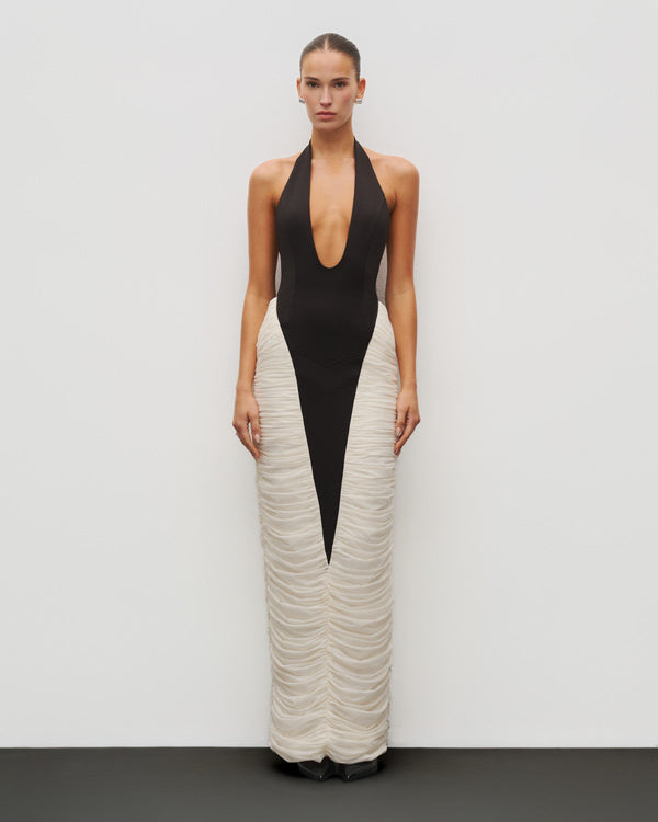 Heiress Beverly Hills - The Sculpted Dress - Black and White