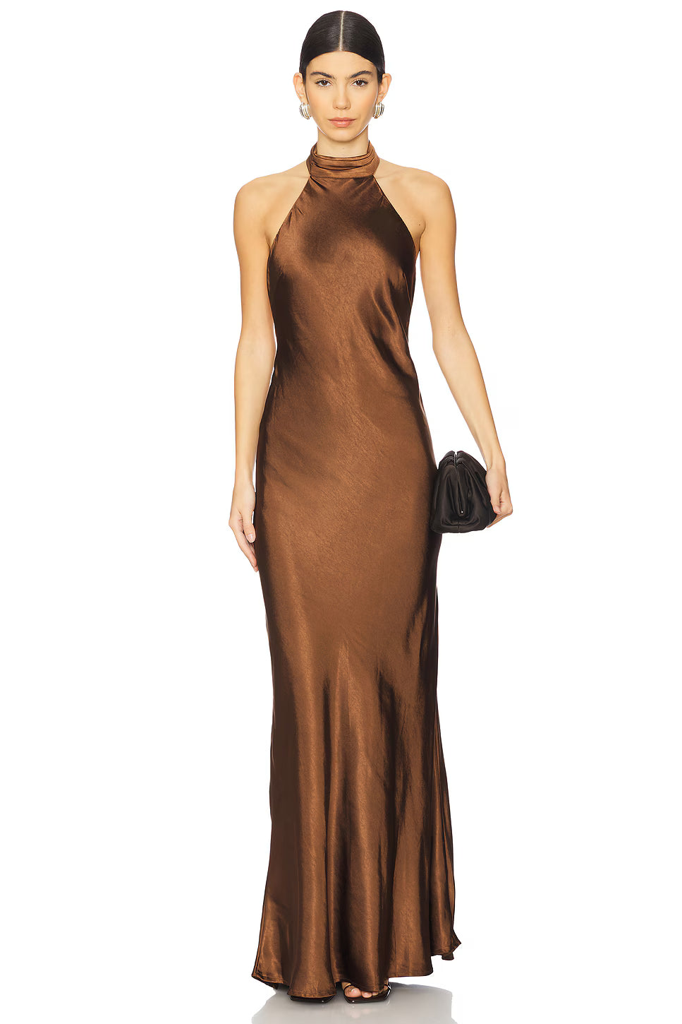 Runaway The Label - Brigitte Maxi Dress - Espresso