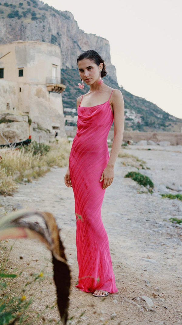 Rat & Boa - Cerise Dress - Pink