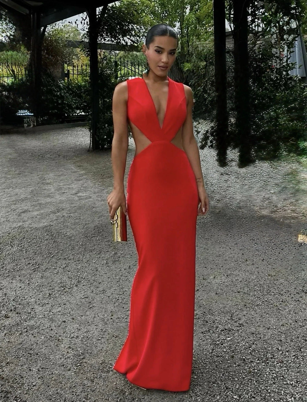 Effie Kats - Valencia Gown - Red