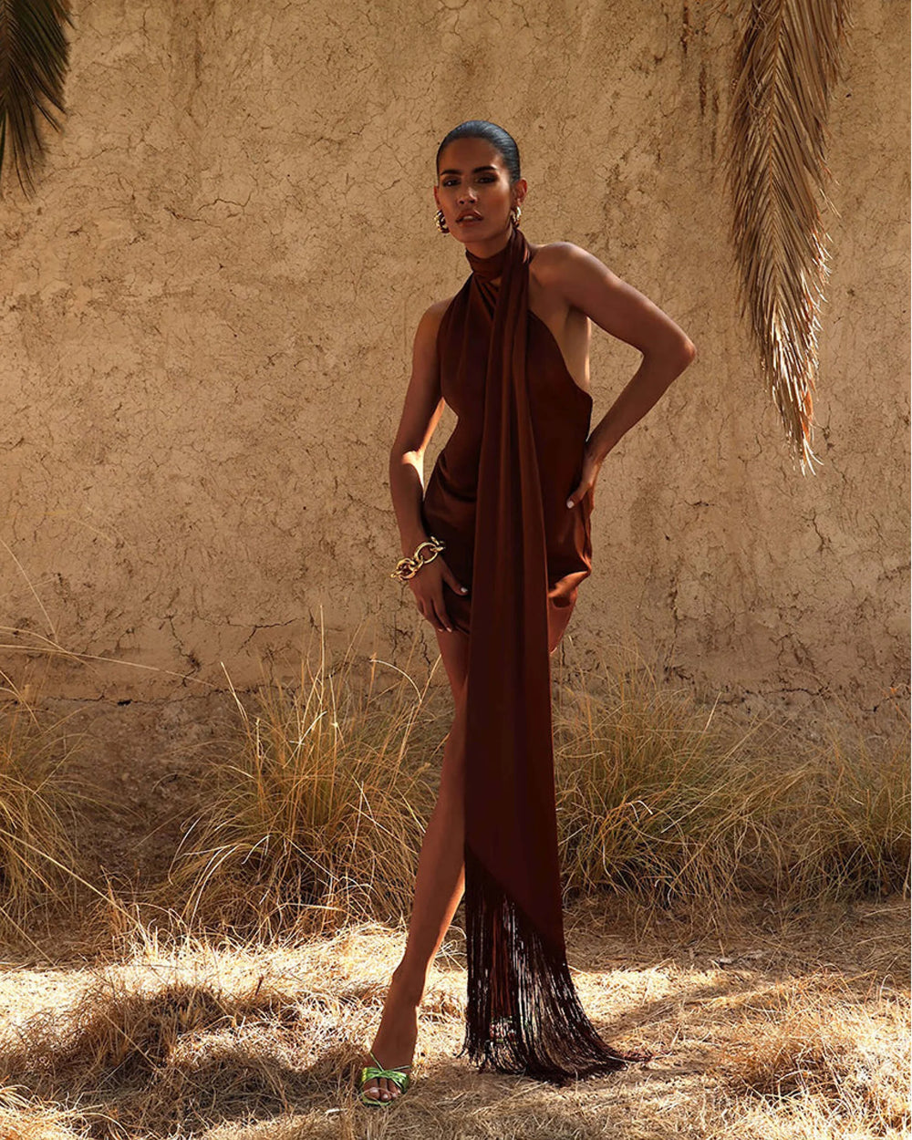 Rat & Boa - Serafia Dress - Cocoa